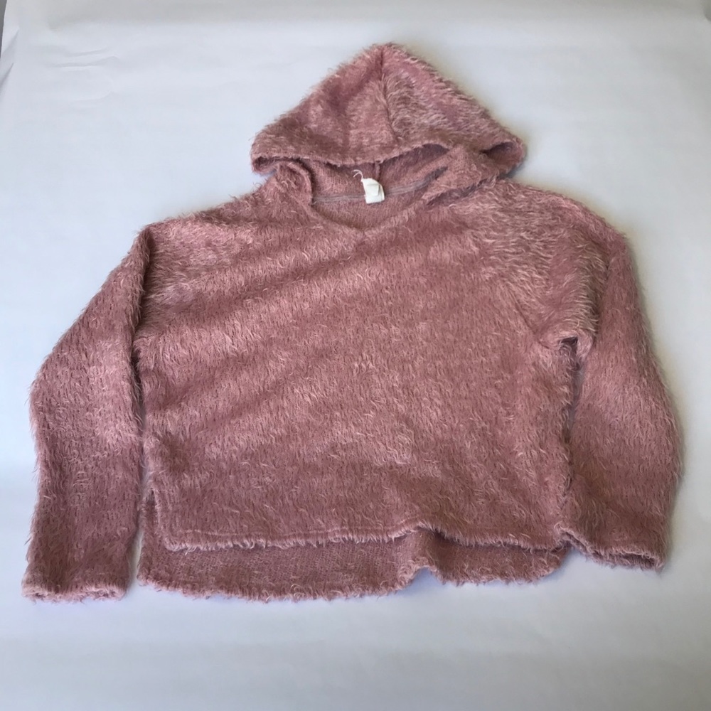 TRU LUV Pink pullover hoodie Size 12
